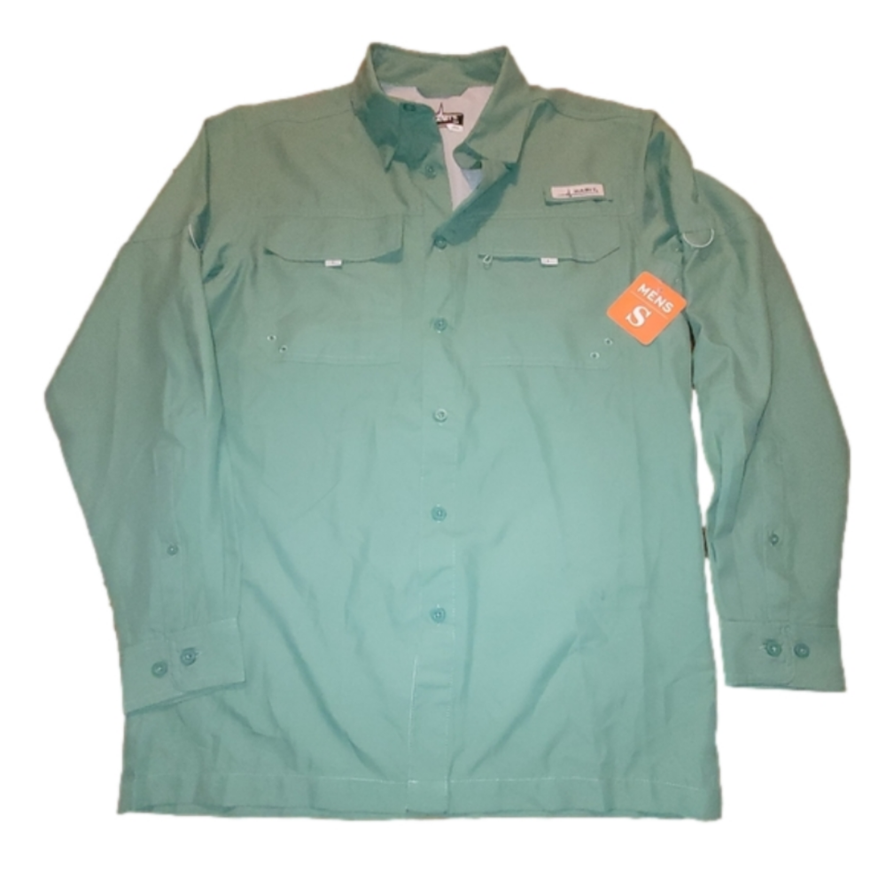 Habit fishing shirt - Longsleeve Buttondown- Small